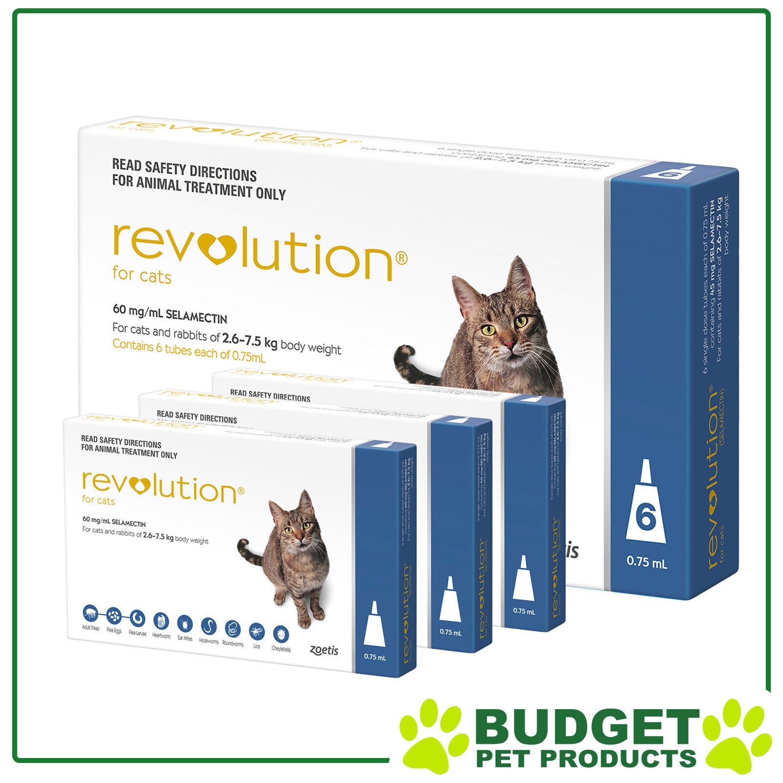 Revolution for Cats 9Pk